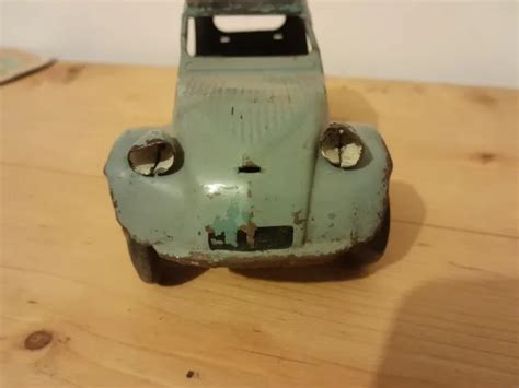 JOUET ANCIEN EN Tôle Citroën 2 CV JRD no Joustra Cij Jep Mont Blanc