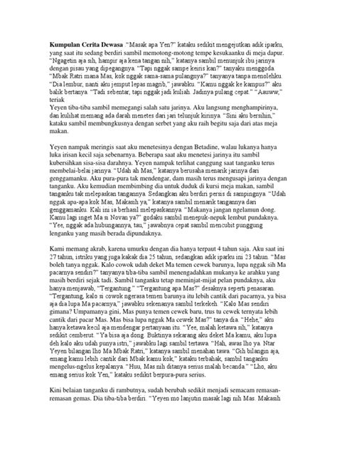 Kumpulan Cerita Dewasa | PDF