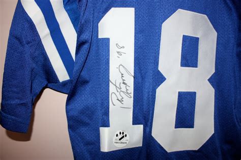 SPORTS JERSEY UNIVERSE: Peyton Manning Indianapolis Colts ROOKIE JERSEY...