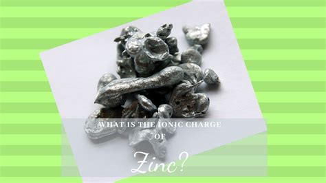 Zinc Periodic Table Charge | Awesome Home