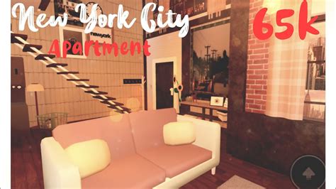 New York City Loft Apartment Bloxburg Speedbuild Youtube