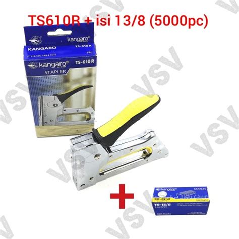 Jual Kangaro Stapler Ts R Isi Staples Gun Tacker Staples Jok