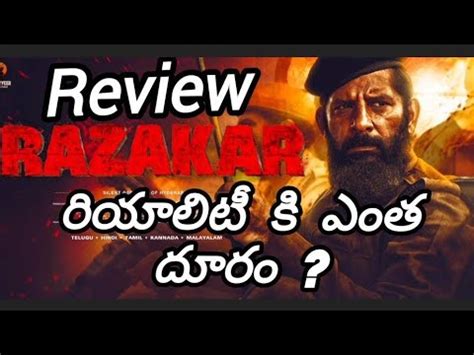 RAZAKAR Movie Review By GodarodiReview Channel Indraja Anasuya