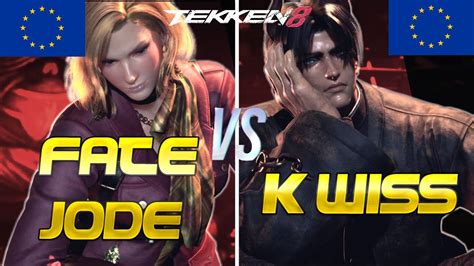 Tekken 8 Fate JODE Nina Vs K WISS Hwoarang Ranked Matches YouTube