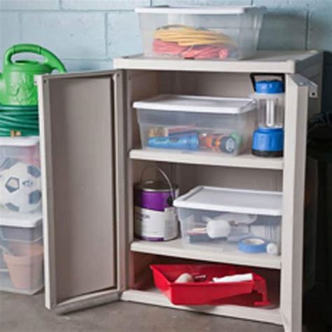 Sterilite 2 Shelf Storage Cabinet Cabinets Matttroy