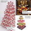 Tier Large Square Maypole Wedding Acrylic Cupcake Stand Tree Tower