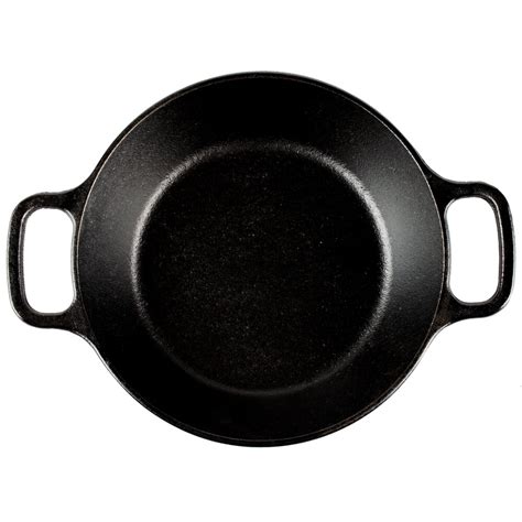 Lodge L Rpl Pre Seasoned Cast Iron Skillet With Dual Handles