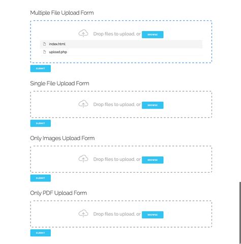 30 Best Different Type Of Drag And Drop File Uploders