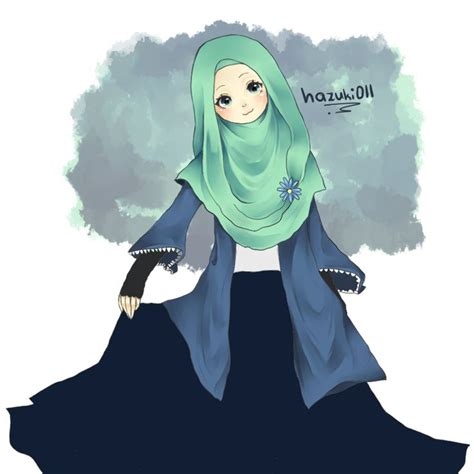 Gambar Kartun Muslimah Untuk Fond D Cran De Dessin Anim Muslimah