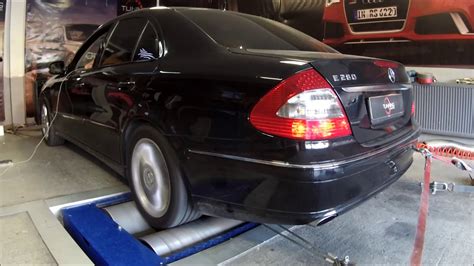 Mercedes W211 E280 CDI 190ps Stage 1 Chiptuning YouTube