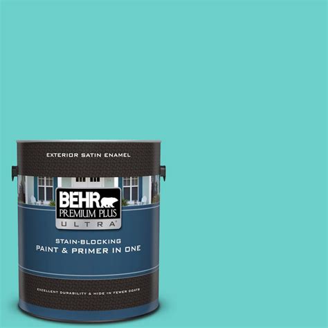 Behr Premium Plus Ultra Gal P Hidden Sea Glass Satin Enamel