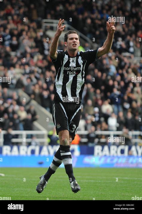 Newcastle Uniteds David Edgar Celebrates Scoring His Sides Opening Goal