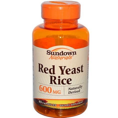 Sundown Naturals Red Yeast Rice 600 Mg 60 Capsules Iherb