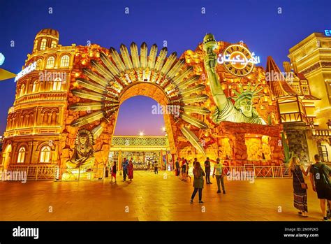 Dubai Uae March The Gate Of America Pavilion In Global