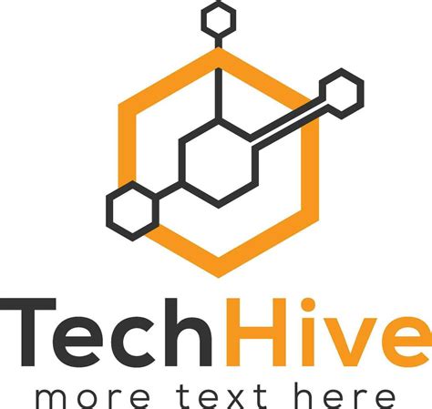 Tech Hive Logo Design 34603361 Vector Art At Vecteezy