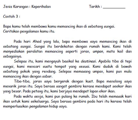 Contoh Karangan Upsr Bahasa Melayu Bahagian C Nataliajoyshowe