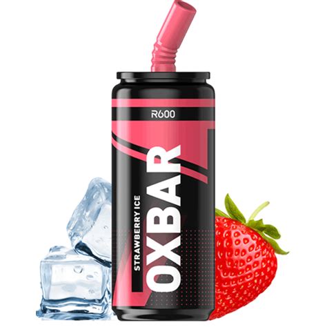 OXBAR R600 Desechable Strawberry Ice 20mg Al Mejor Precio En Vapori