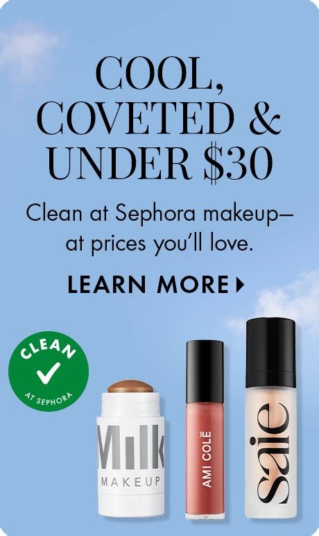 Clean Makeup: Natural & Organic Options | Sephora