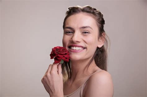 Red Rose Nude Woman Stock Photos Free Royalty Free Stock Photos