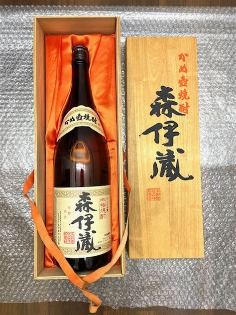 Yahooオークション 森伊蔵 芋焼酎 25度 18l × 1本 専用木箱入り