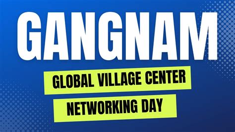 Gangnam Global Village Center Year End Networking Party By Nihat