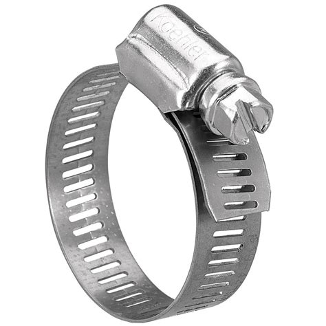 Koehler 3 4in To 1 3 4in Hose Clamp 2 Pack