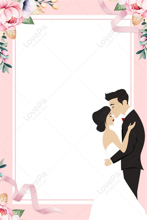 Wedding Wedding Invitation Background Design Psd Download Free Poster