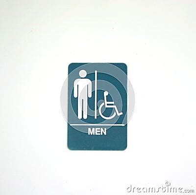 Symbol For Men's Room Stock Image - Image: 68071