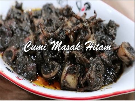 Cara Mudah Membuat Cumi Masak Hitam Resep Cumi Bumbu Hitam Enak Dan