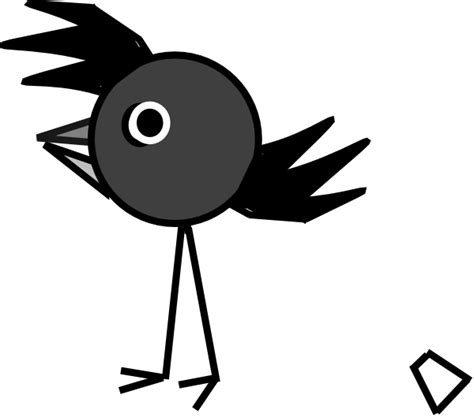 Crow Clip Art At Vector Clip Art Online Royalty Free