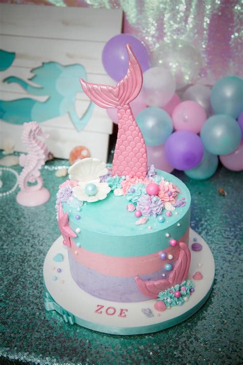 10 Amazing Mermaid Birthday Cake Ideas Pineapple Paper Co