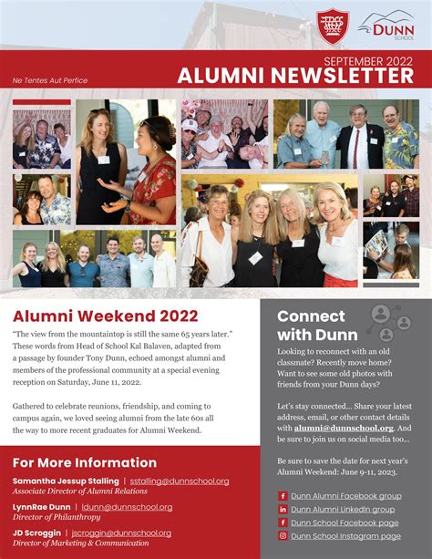 Dunn School Alumni Newsletter - September 2022 by Dunn School - Issuu