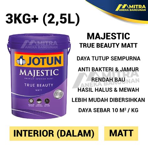 Jual CAT TEMBOK INTERIOR EKSTERIOR JOTUN MILKY WAY 1832 CREAM BROKEN