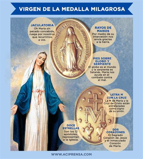 Nuestra Señora De La Medalla Milagrosa 27 De Noviembre Advocación