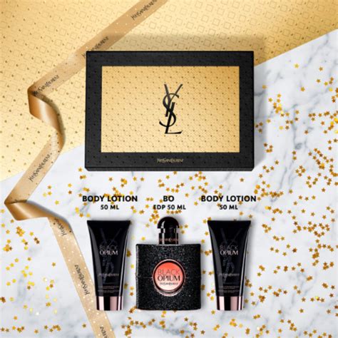 Buy Yves Saint Laurent Black Opium Set Eau De Parfum News