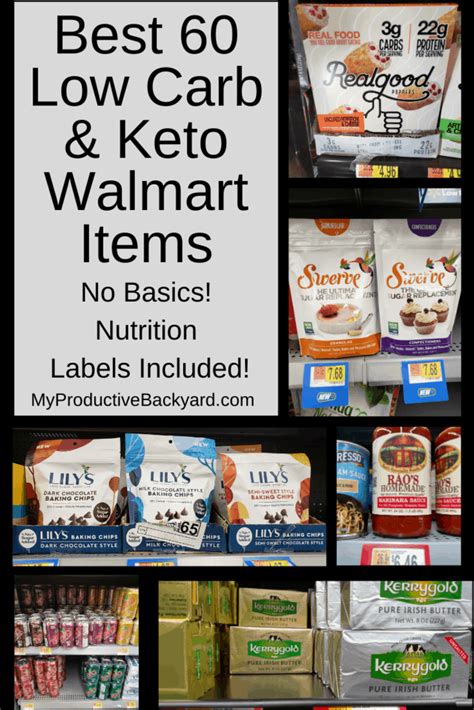 Best 60 Low Carb Keto Walmart Items