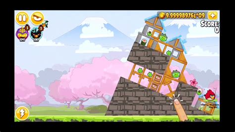 Angry Birds Seasons Cherry Blossom Levels 01 05 YouTube