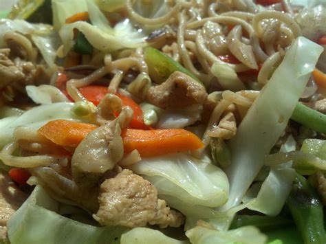 filipino chicken vegetable pancit recipe