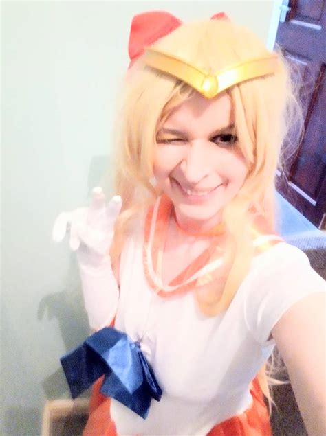 Sailor moon Venus anime cosplay for fun by mistyminxchick on DeviantArt