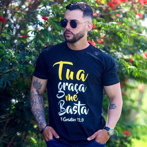 Camiseta Estampada Algod O Preta Gospel Evang Lica Crist Jesus Igreja