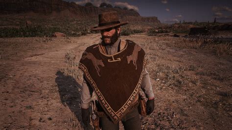 Arthur Morgan Poncho Outfit Rrdr2