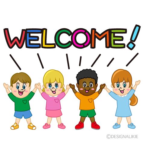 Kids Welcome Clipart