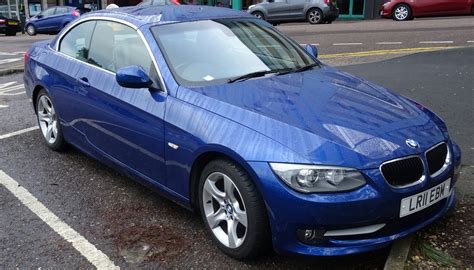 blue bmw car  stock photo public domain pictures