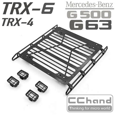 Rack Bagageiro De Metal Cchand Trx6 Embutido Mercedes 6x6 G63peças E