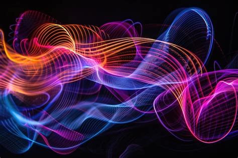 Light Painting Photography Captures Abstract Shapes Using Long Exposure