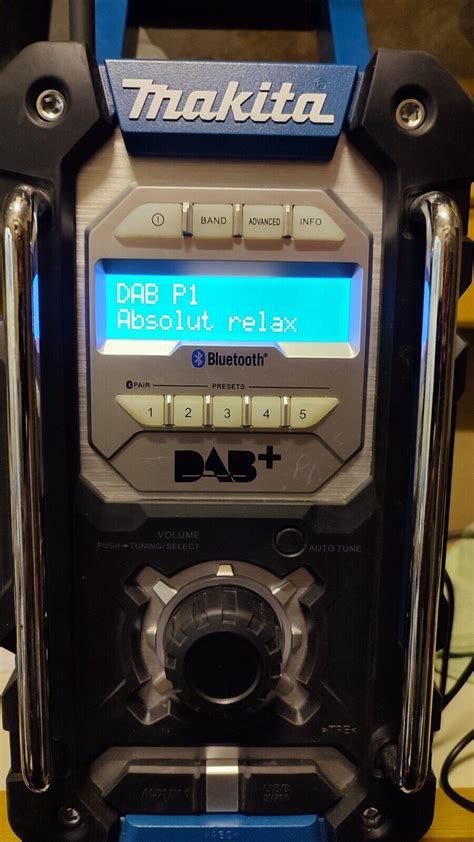 Makita Dmr V V Bluetooth Akku Baustellenradio Ebay