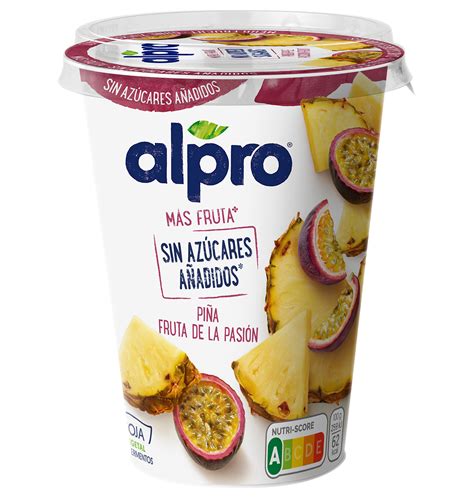 Comprar YOGUR ALPRO PIÑA Y FRUTAS DE LA PASIÓN 1 UNIDAD Yogures en