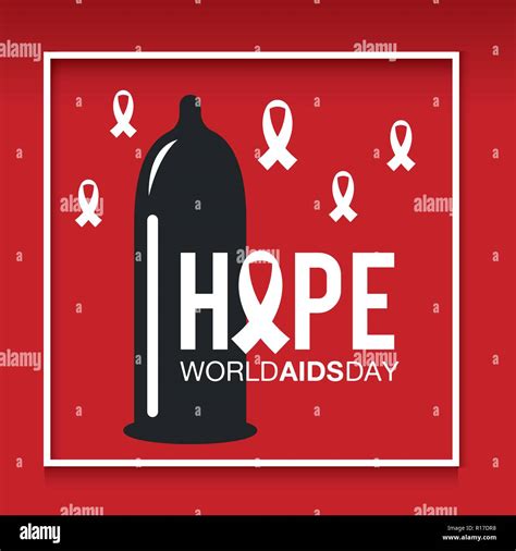 Aids Campaign Condom Stock Vector Images Alamy