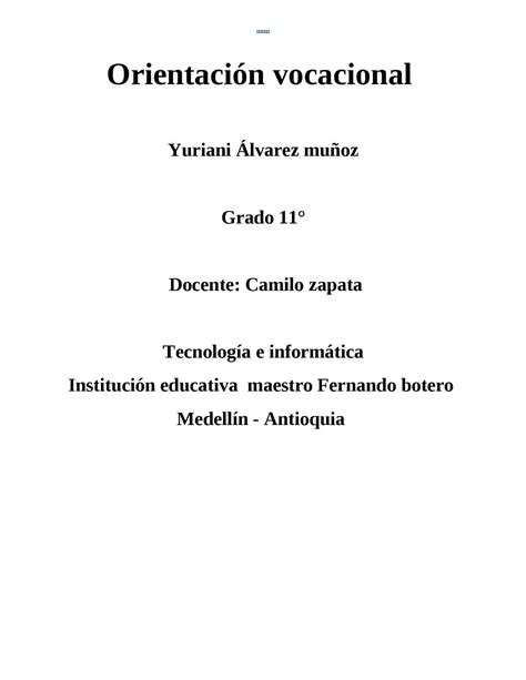 Calaméo orientacion vocacional