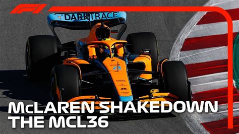 McLaren Shakedown The MCL36 - YouTube